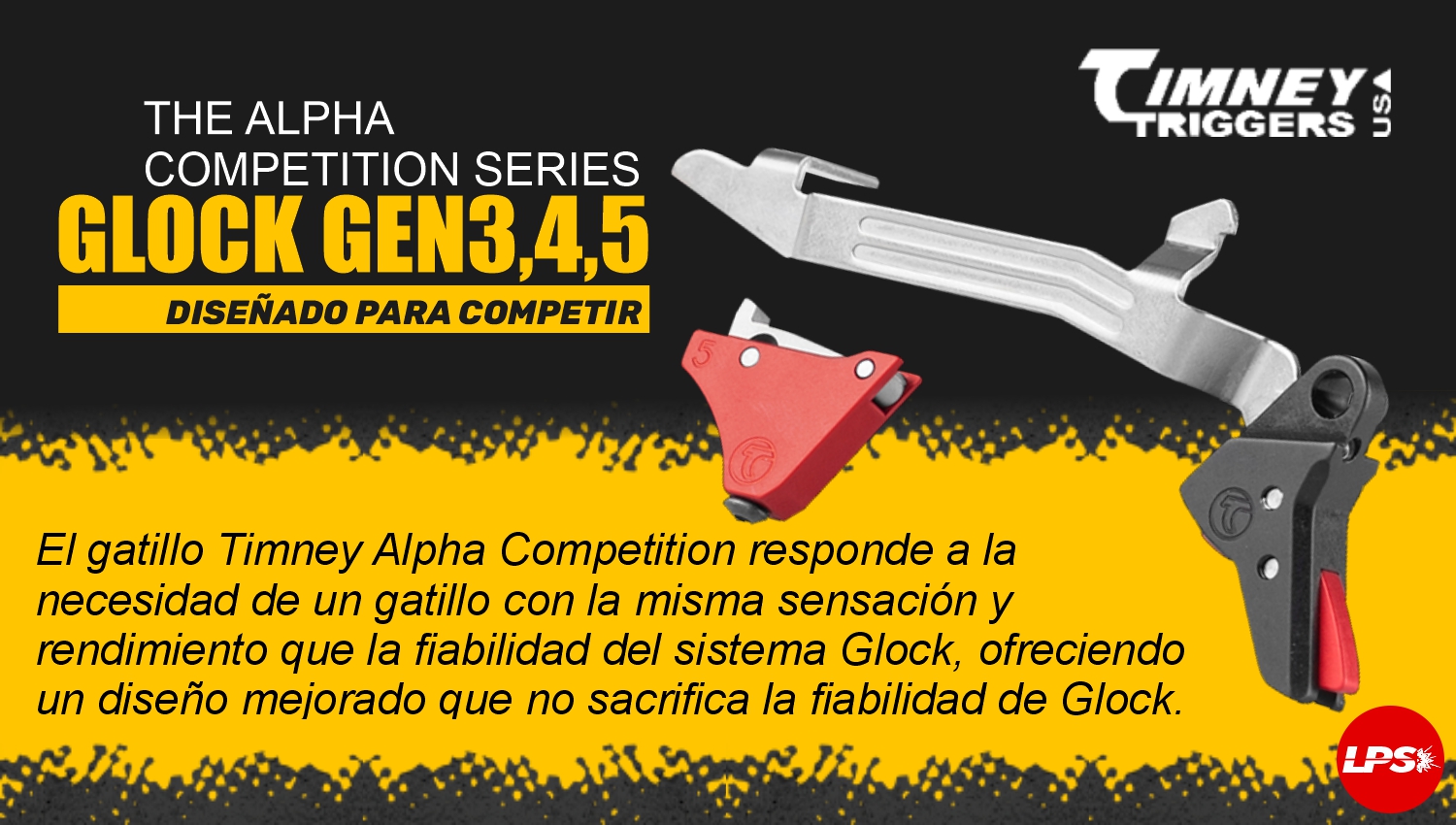 sistema de disparo para glock Timney